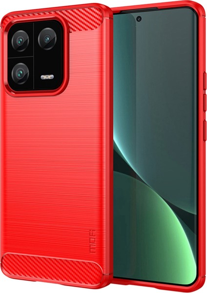 Xiaomi 13 Pro 5G İçin Mofı Jk Tpu Serisi-1 Yumuşak Tpu Telefon Kılıfı, Karbon Fiber Doku Fırçalanmış Çizelge Koruyucu Kapak (Yurt Dışından)