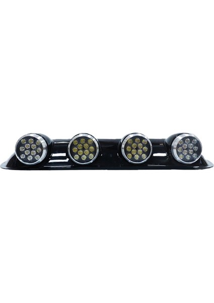Space Offroad Sis Lambasi 12X4 LED Yuvarlak Siyah /LASS243 fırsatları
