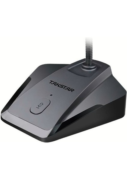 MS580USB Masaüstü Konferans Kürsü Işıklı Anons Konuşma Mikrofonu MS-580 USB