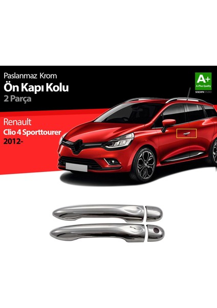 Renault Clio 4 Sporttourer Krom Kapi Kolu 2 Kapi 2012 Üzeri