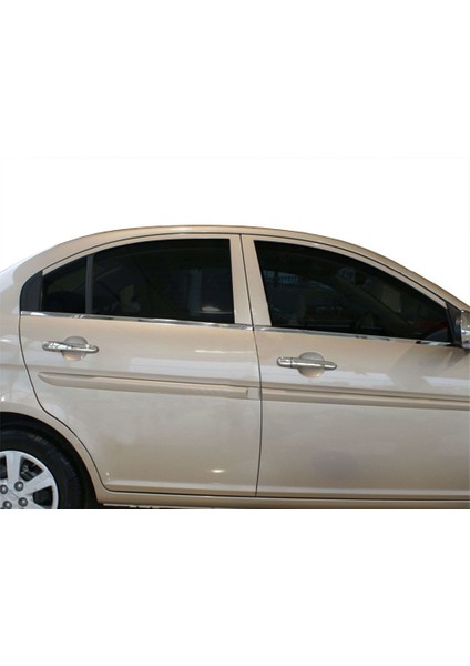 Hyundai Accent Era Mc Cam Çitasi 4 Prç krom 2006-2011 fiyatları