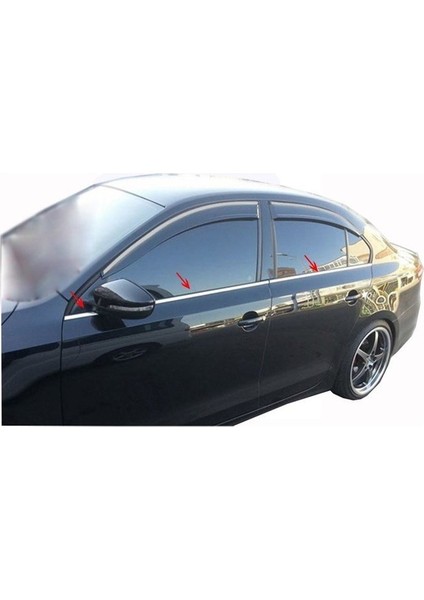 Volkswagen Jetta Cam Çitasi 6 Prç krom 2012 ve Sonrasi fiyatları