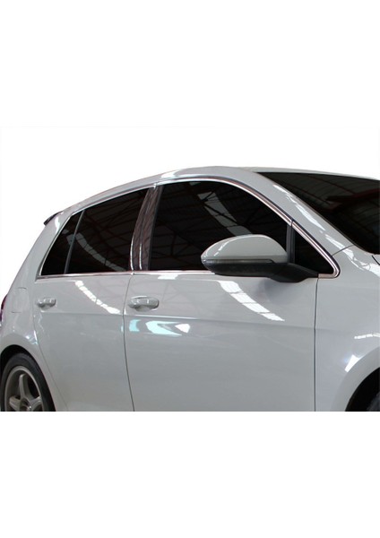 Volkswagen Golf 7 Cam Çerçevesi 10 Prç Krom 2013 ve Sonrasi