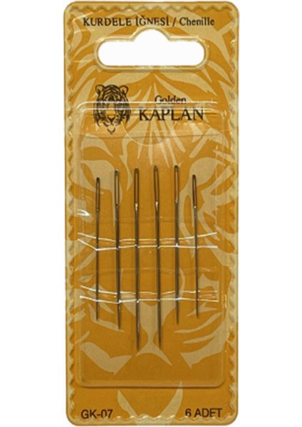 Kurdele Nakış Iğnesi 6lı GK07