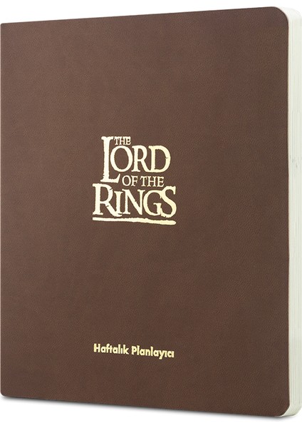 The Lord Of The Rings Haftalık Planlayıcı Tarihsiz 15X17 Açık Kahve PLN-389088