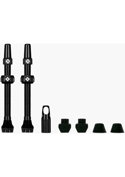 Tubeless Presta Sibop V2 Çift 44MM - Siyah