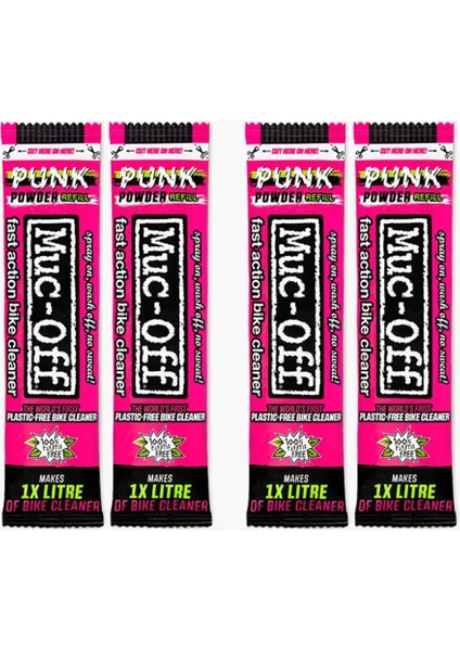 Punk Powder Toz Bisiklet Temizleyici 4'lü Paket