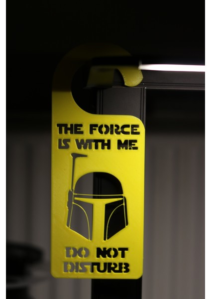 Star Wars Door "rahatsız Etmeyin" Işareti