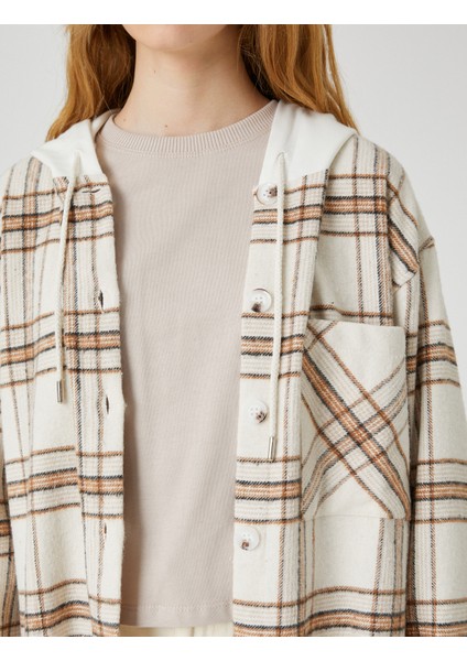 Oversize Oduncu Gömleği Kapüşonlu Uzun Kollu indirimleri