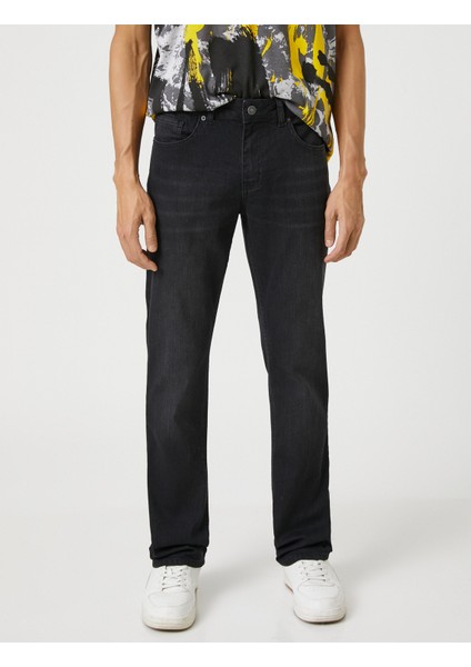 Straight Fit Kot Pantolon - Mark Jean