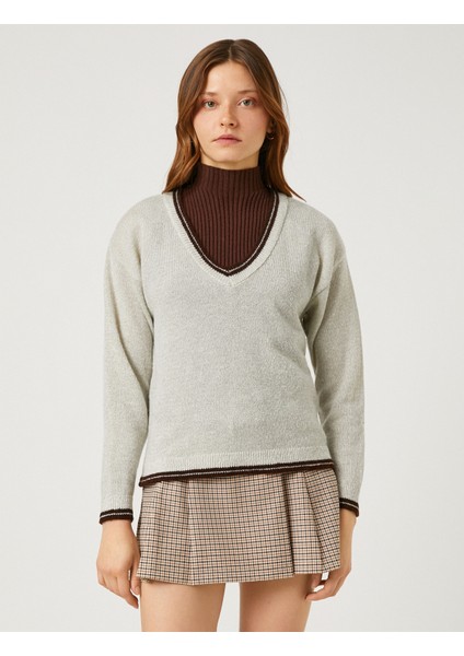 Çift Katlı Görünümlü Kazak modelleri