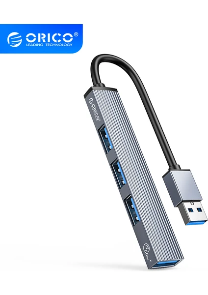 4 Port Usb3.0 USB Ultra Slim Çoklayıcı Hub, AH-A13