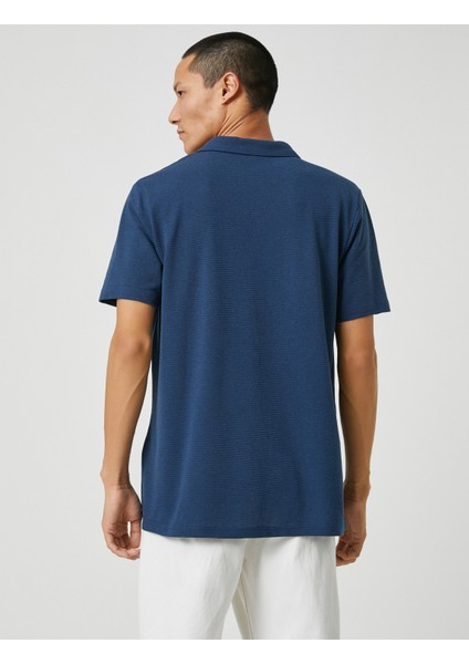 Basic Tişört Polo Yaka Düğmeli fırsatları