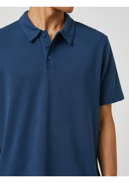 Basic Tişört Polo Yaka Düğmeli indirimleri