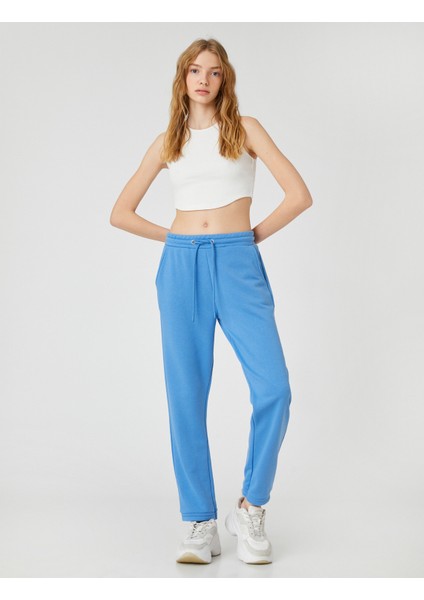 Jogger Eşofman Altı Cep Detaylı Paçası Beli Lastikli fiyatları