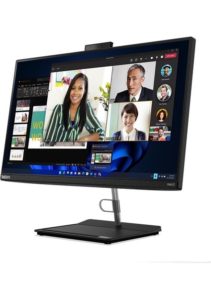 Thinkcentre Neo 30A Intel i7 1260P 8 GB 1 TB SSD Intel Iris Xe Graphics 23.8" FHD All In One Bilgisayar 12B0008JTX02