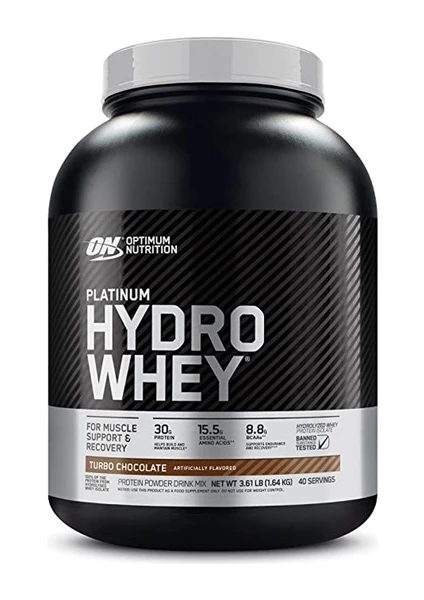 Optimum Nutrition Platinum Hydro Whey Çikolata 1600 Gr