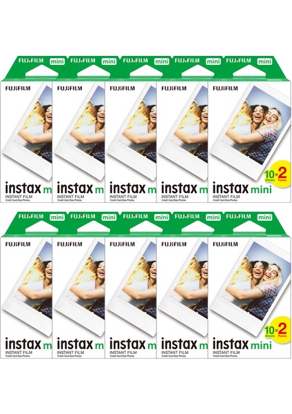 Instax Mini 20'li Film 10'lu Set 200 POZ-FOTSN00005-10