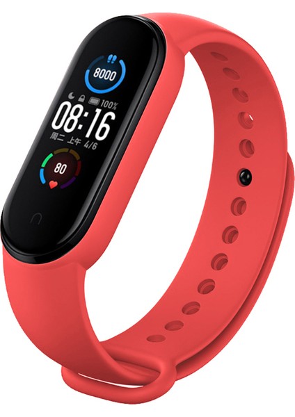 Mi Band 3 Mi Band 4 Tam Uyumlu Silikon Kordon
