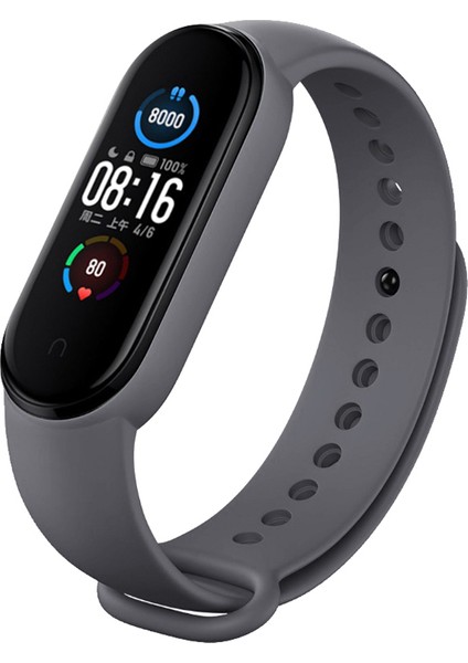 Mi Band 3 Mi Band 4 Tam Uyumlu Silikon Kordon