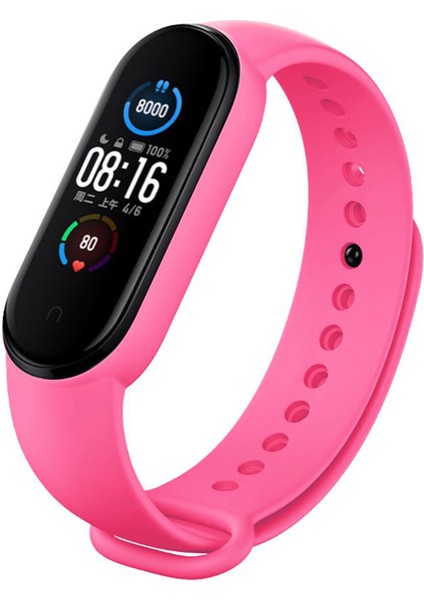 Mi Band 3 Mi Band 4 Tam Uyumlu Silikon Kordon