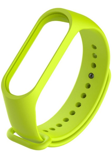 Mi Band 5 Mi Band 6 Mi Band 7 Tam Uyumlu Silikon Kordon
