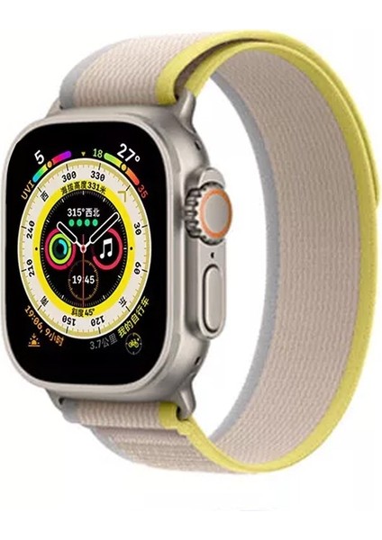 Apple Watch 38MM-40MM-41MM- 1 2 3 4 5 6 7 8 Se Tam Uyumlu Trail Kordon