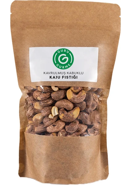 Guru Gurme Kavrulmuş Kabuklu Kaju Fıstığı 500 gr