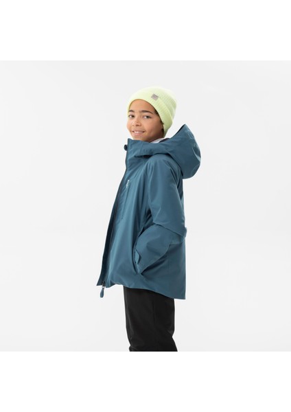 Çocuk Kayak Montu - Mavi - 550