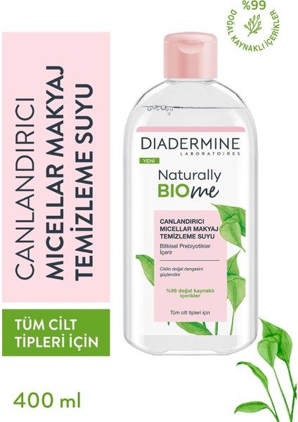 Naturally Bio Me Canlandırıcı Micellar Makyaj Temizleme Suyu