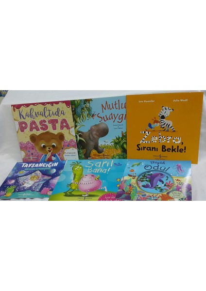 Kahvaltıda Pasta Mutlu Suaygırı Sarıl Bana 6 Kitap Okuma Seti