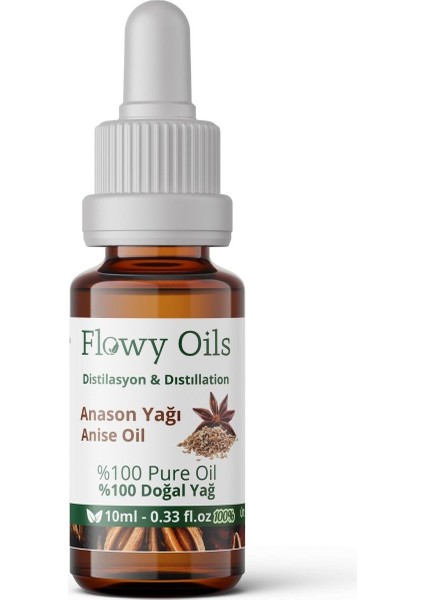 Anason Yağı %100 Doğal Bitkisel Uçucu Yağ Anese Oil 10 ml