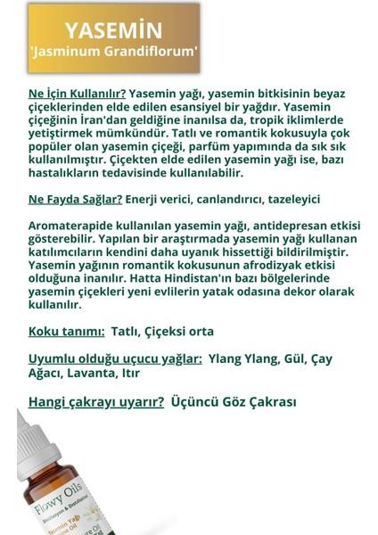 5'li En Çok Satanlar Lavanta Yağı, Gül Yağı, Yasemin Yağı, Misk Adaçayı Yağı, Ylang Ylang Yağı Uçucu