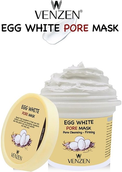 Egg White Pore Gözenek Temizleyici ve Sıkılaştırıcı Maske 125G