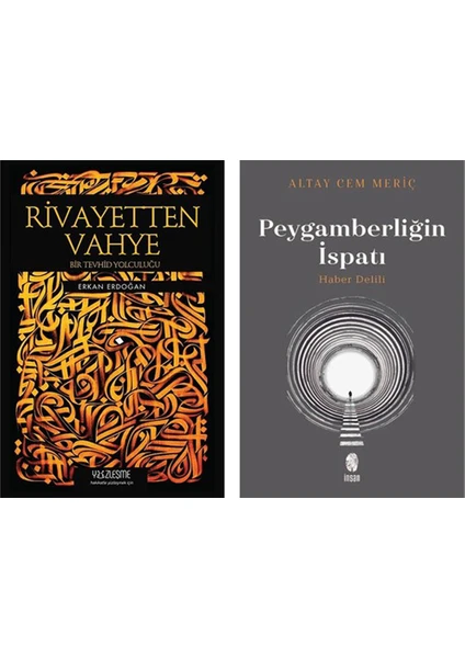 Rivayetten Vahye / Peygamberliğin Ispatı (2 Kitap Set) - Altay Cem Meriç