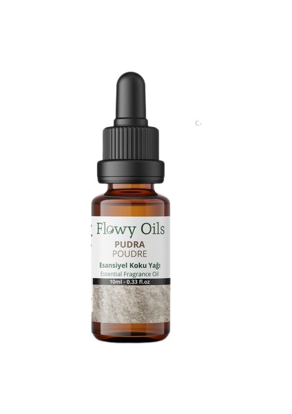 Flowy Oils Pudra Saf Esansiyel Uçucu Koku Yağı  10 ml