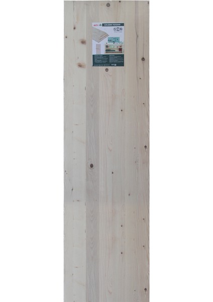 Çalışma Tezgahı Ladin Düz 4 Kenar Düz Ham -- -- -- 245 x 57 x 3,5 cm