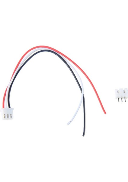 Sanec 2,5mm 3pin Jst Xh Kablolu Konnektör Beyaz Takım 20CM