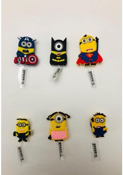 Lisanslı Minions 6'lı Set