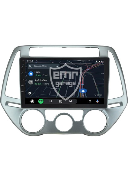 Hyundai I20 Android 4gb Ram Multimedya Kablosuz Carplay Navigasyon Ekran