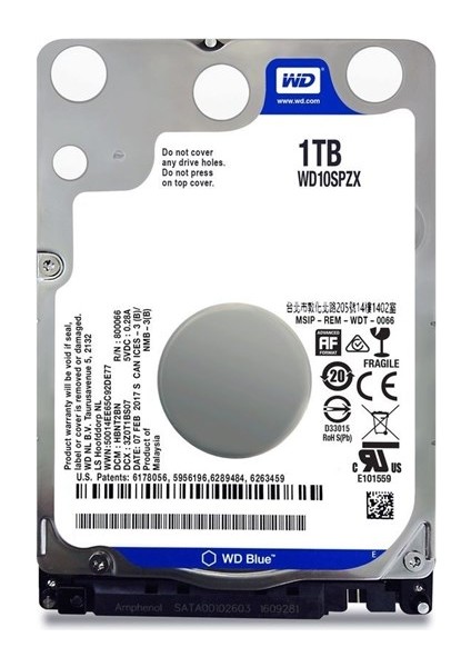 1tb WD10SPZX Blue 5400RPM 128MB