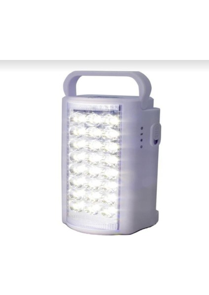 Fujita Daylink Özviva 2606L USB Şarj Çıkışlı 24 Büyük Ledli 80 Saat Akü Şarjlı Işıldak
