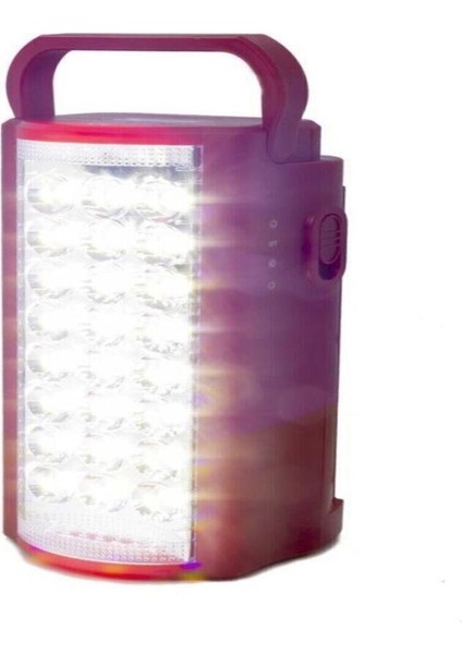 Fujita Daylink Özviva 2606L USB Şarj Çıkışlı 24 Büyük Ledli 80 Saat Akü Şarjlı Işıldak