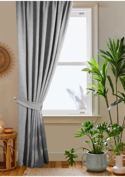 Açık Gri Petek Kadife Dokulu Fon Perde Düz Dikişli Ekstrafor Büzgü 1.sınıf Kalite fiyatları