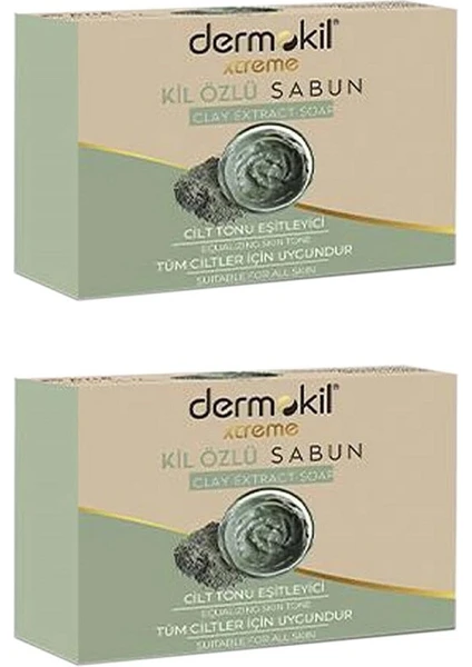 Dermokıl Sabun Kıl Ozlu 100GR 2'li Paket