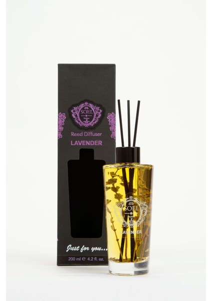 Lavander Nish Oda Kokusu 200 ml Bambu Çubuklu Ortam Kokusu