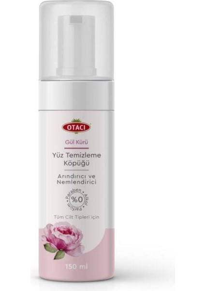 Otal Gül Kürü Yüz Temizleme Köpüğü 150 ml