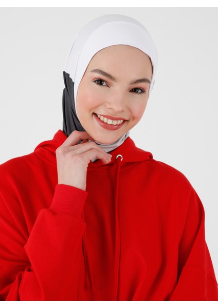 Spor Bone - Beyaz Açık Gri - Ecardin