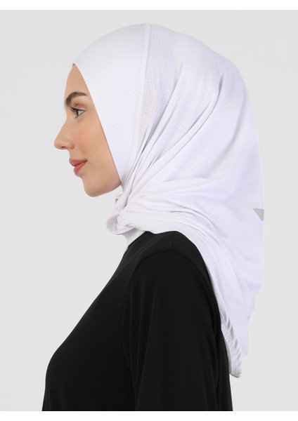 Hijab Spor Bone - Beyaz - Ecardin modelleri