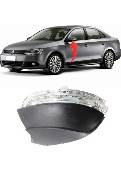 Vw Jetta Ayna Sinyali Sol 2011-2017 5C6949101